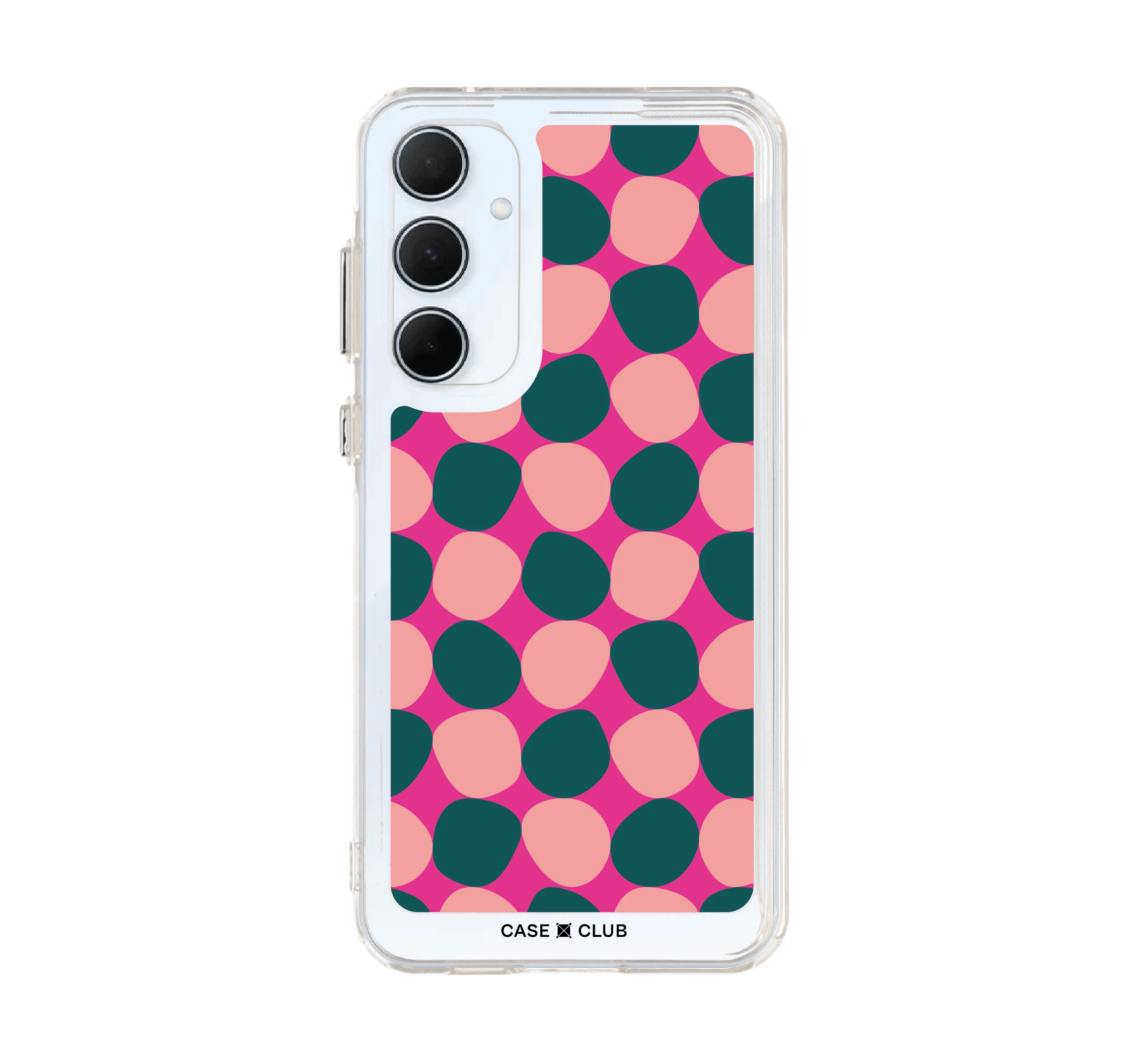 เคสใส samsung a55 ลาย dot จุดซ่อนหวานทูโทน